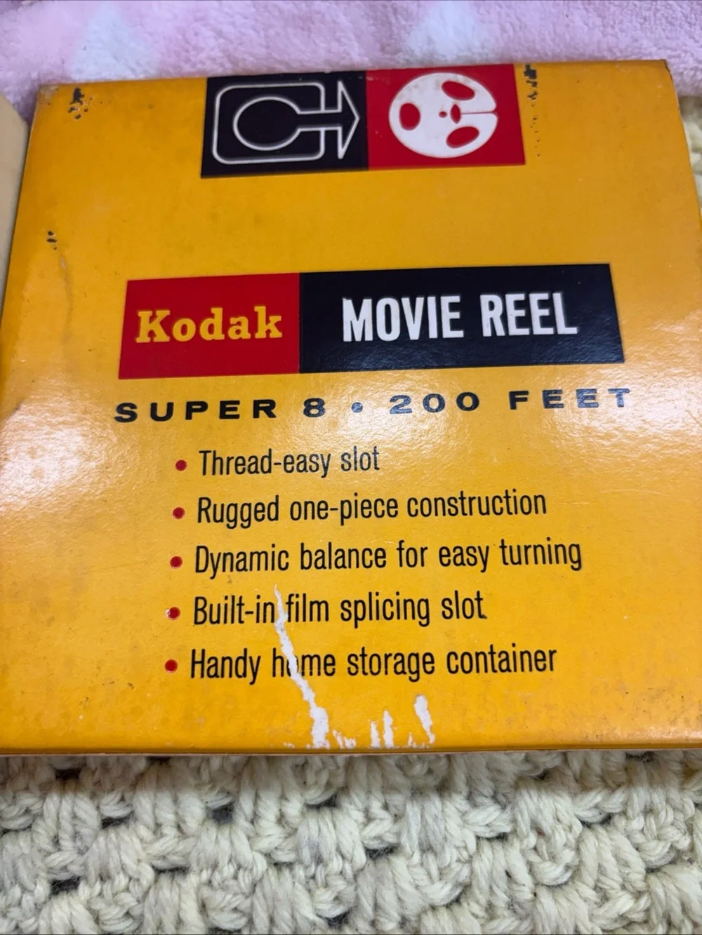 (2) Kodak movie reels super 8-200 feet each new old stock original box